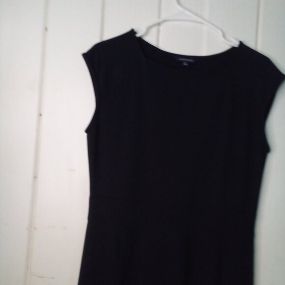 Lands' End Dress Women S 6-8 Sleeveless Classic Heritage Black - Picture 5 of 16